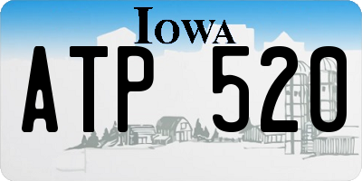 IA license plate ATP520