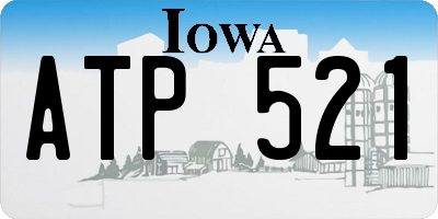IA license plate ATP521