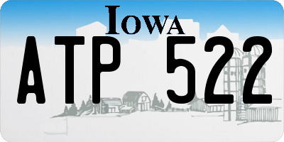 IA license plate ATP522