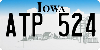 IA license plate ATP524