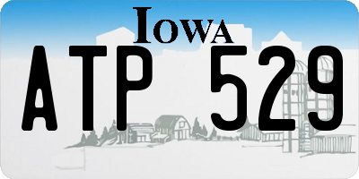 IA license plate ATP529