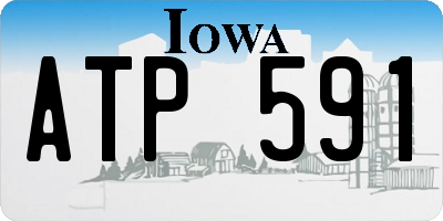 IA license plate ATP591