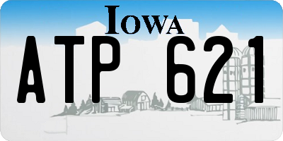 IA license plate ATP621