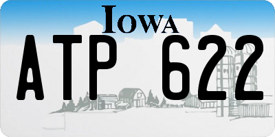 IA license plate ATP622