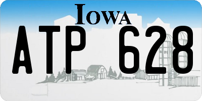 IA license plate ATP628