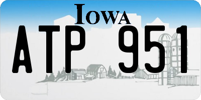 IA license plate ATP951