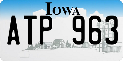 IA license plate ATP963