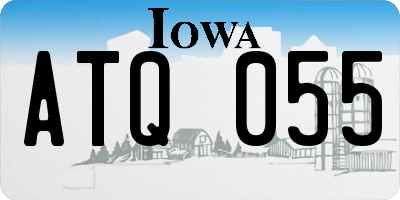 IA license plate ATQ055