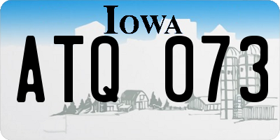 IA license plate ATQ073