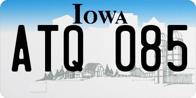 IA license plate ATQ085