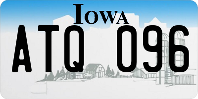 IA license plate ATQ096