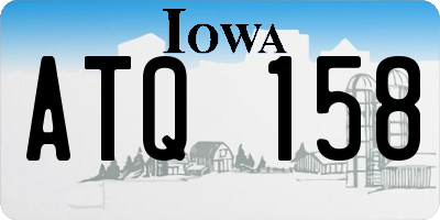 IA license plate ATQ158