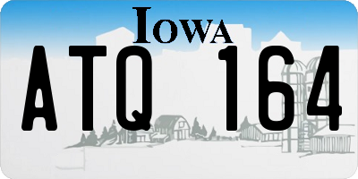 IA license plate ATQ164