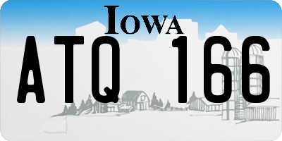 IA license plate ATQ166