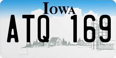 IA license plate ATQ169