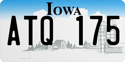 IA license plate ATQ175