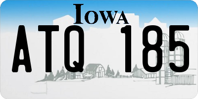 IA license plate ATQ185