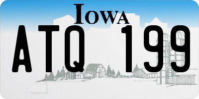 IA license plate ATQ199