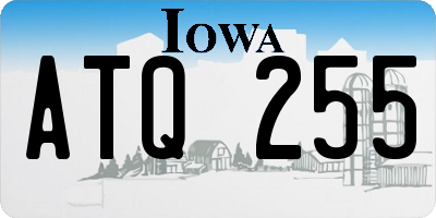 IA license plate ATQ255