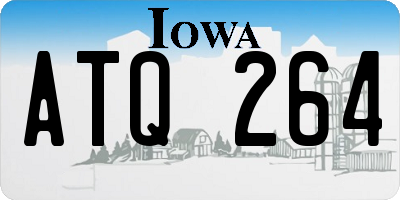 IA license plate ATQ264