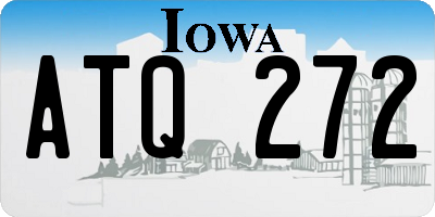 IA license plate ATQ272