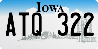 IA license plate ATQ322