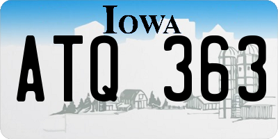 IA license plate ATQ363
