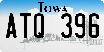 IA license plate ATQ396