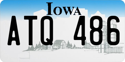 IA license plate ATQ486