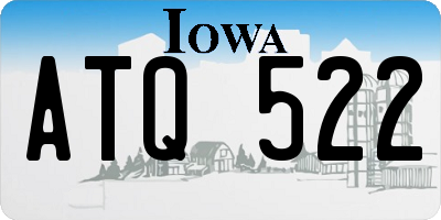 IA license plate ATQ522