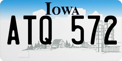 IA license plate ATQ572