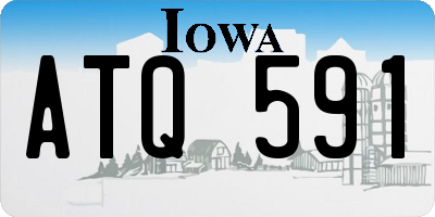 IA license plate ATQ591