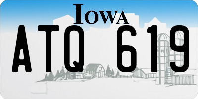 IA license plate ATQ619
