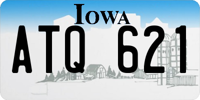 IA license plate ATQ621
