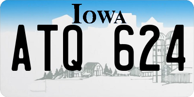 IA license plate ATQ624