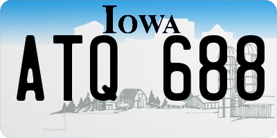 IA license plate ATQ688