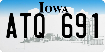 IA license plate ATQ691