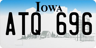 IA license plate ATQ696