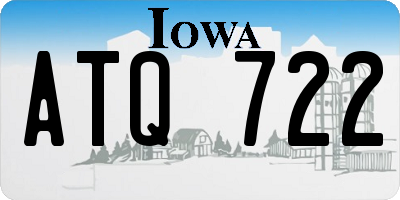 IA license plate ATQ722