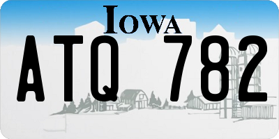IA license plate ATQ782