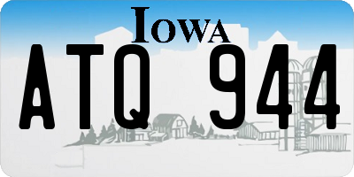 IA license plate ATQ944