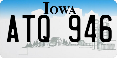 IA license plate ATQ946