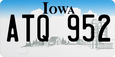 IA license plate ATQ952