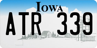 IA license plate ATR339
