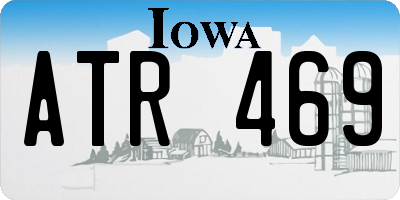 IA license plate ATR469