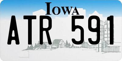 IA license plate ATR591