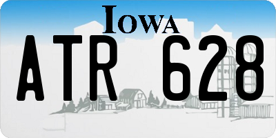 IA license plate ATR628