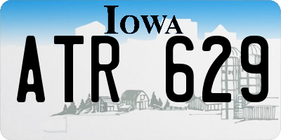 IA license plate ATR629