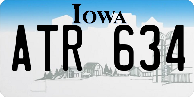 IA license plate ATR634