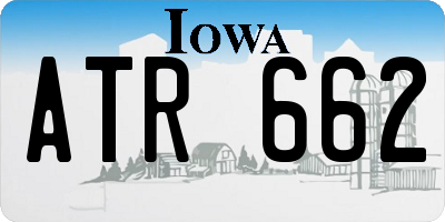 IA license plate ATR662